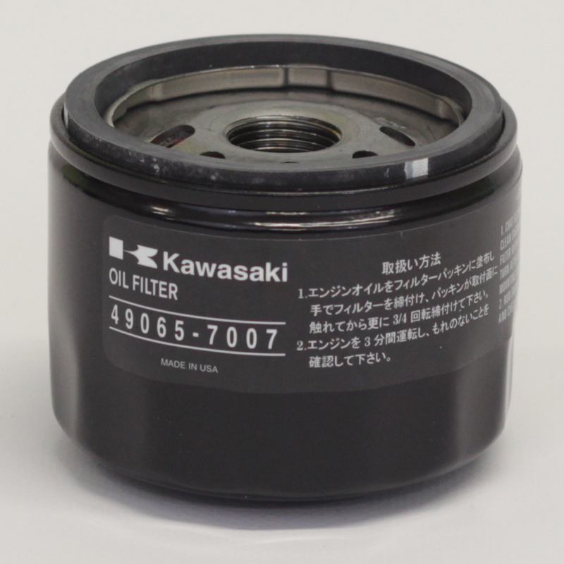 Filtre à huile autoportée Kawasaki FH 490657007 origine